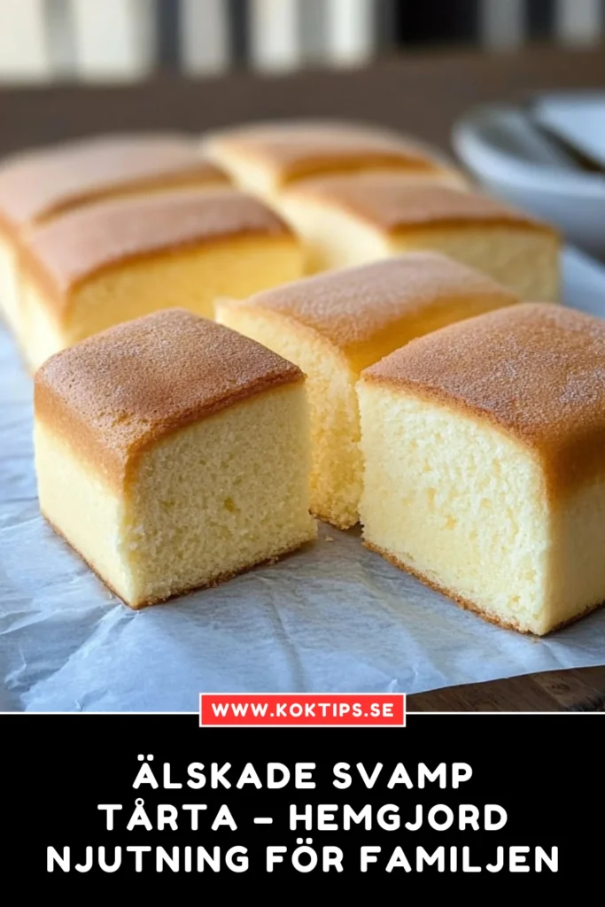 Älskade Svamptårta – Hemgjord njutning för familjen