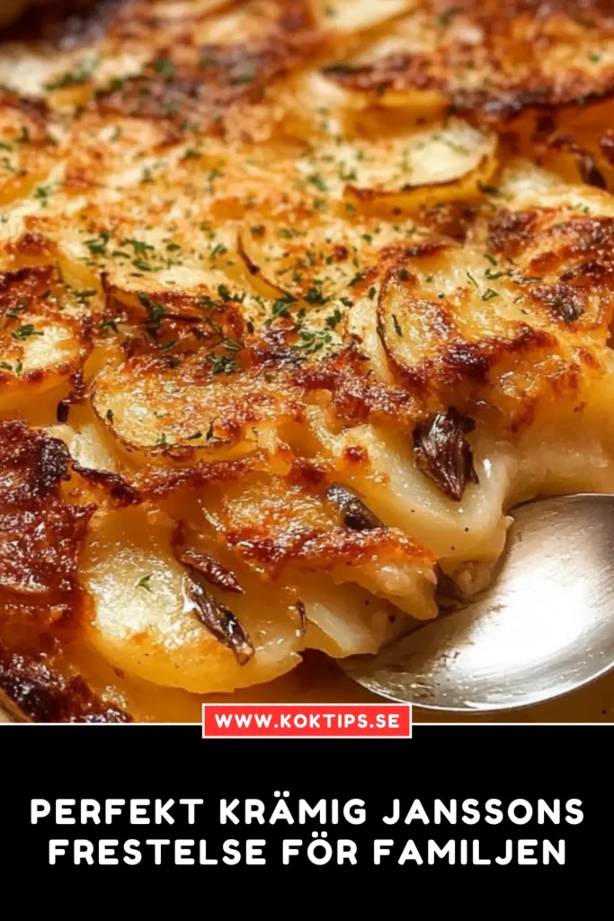 Perfekt Krämig Janssons frestelse för familjen