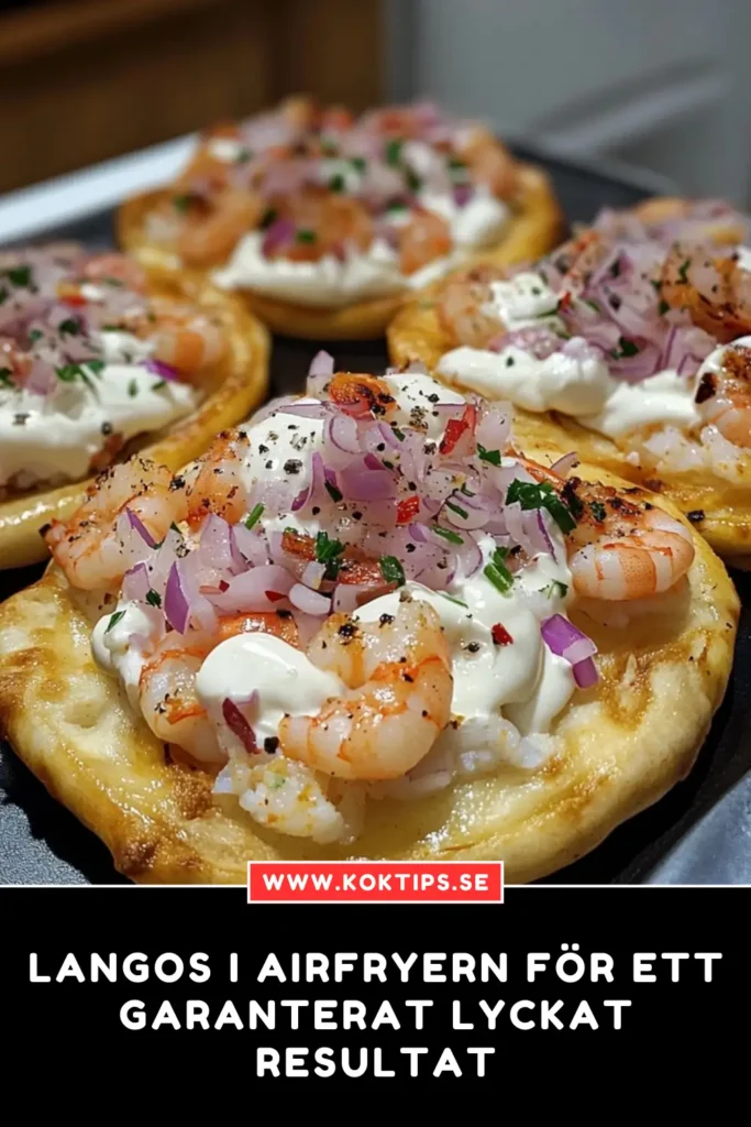 Langos i airfryern för ett garanterat lyckat resultat