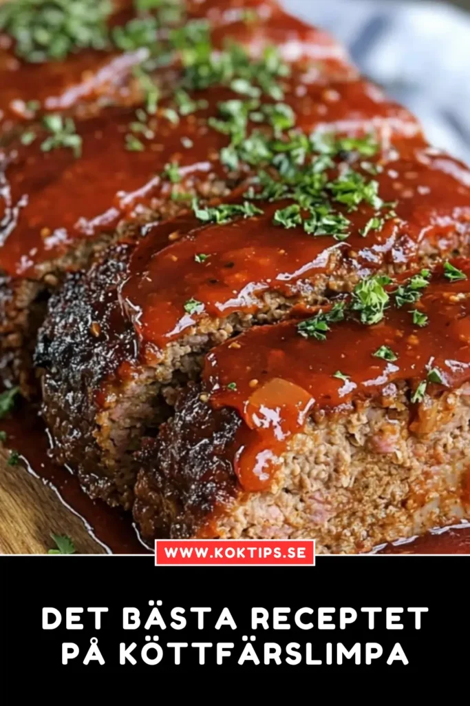 Det bästa receptet på köttfärslimpa