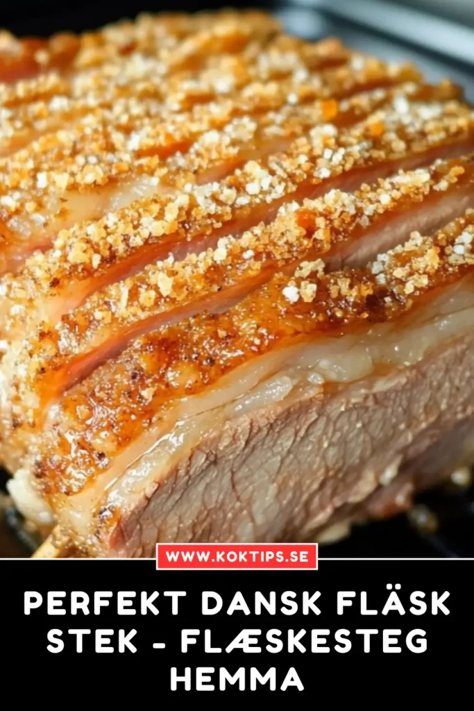Perfekt Dansk fläskstek Flæskesteg hemma