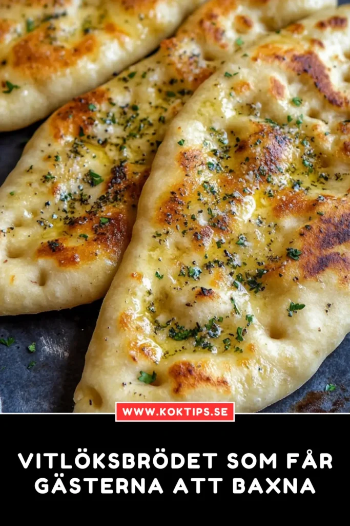 Vitlöksbrödet som får gästerna att baxna
