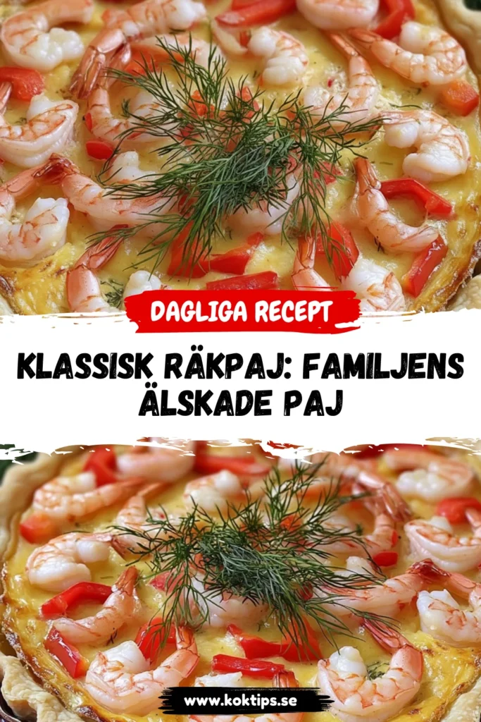 Klassisk Räkpaj: Familjens älskade paj