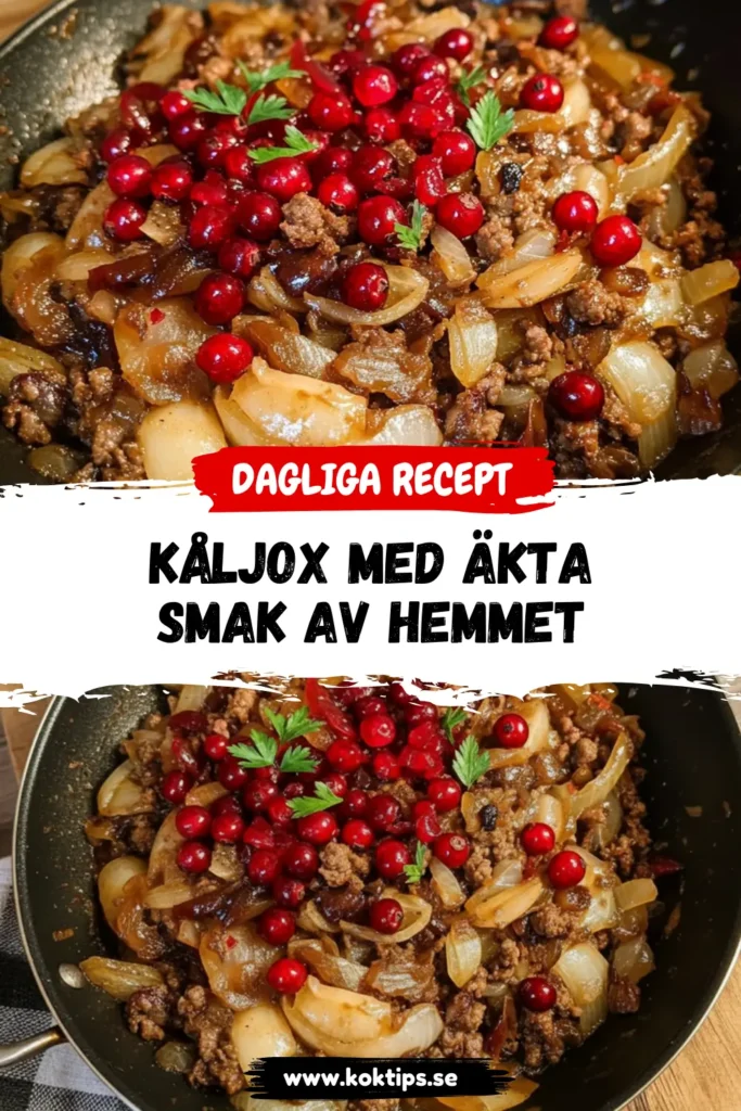 Kåljox med äkta smak av hemmet