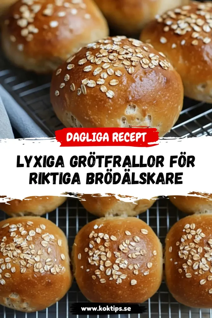 Lyxiga Grötfrallor för riktiga brödälskare