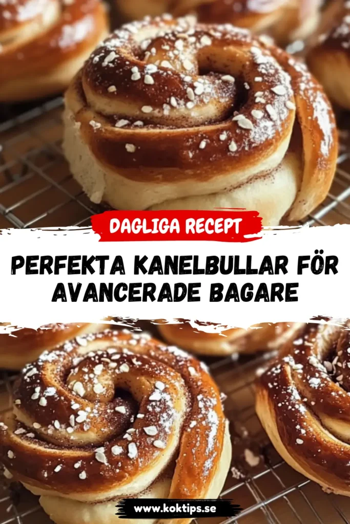Perfekta Kanelbullar för Avancerade Bagare