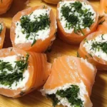 Laxrullar med pepparrot