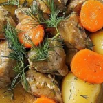 Älskade Dillkött med Riktigt Kalvkött