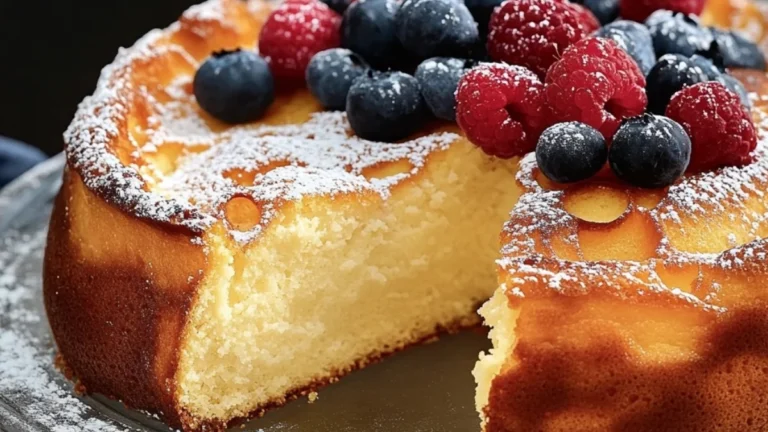 Fluffig kaka med 3 ingredienser