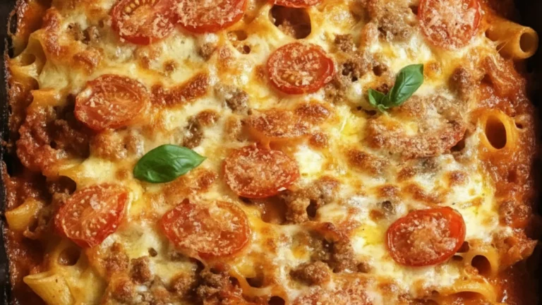 Perfekt Köttfärsgratäng med bacon och vitlök