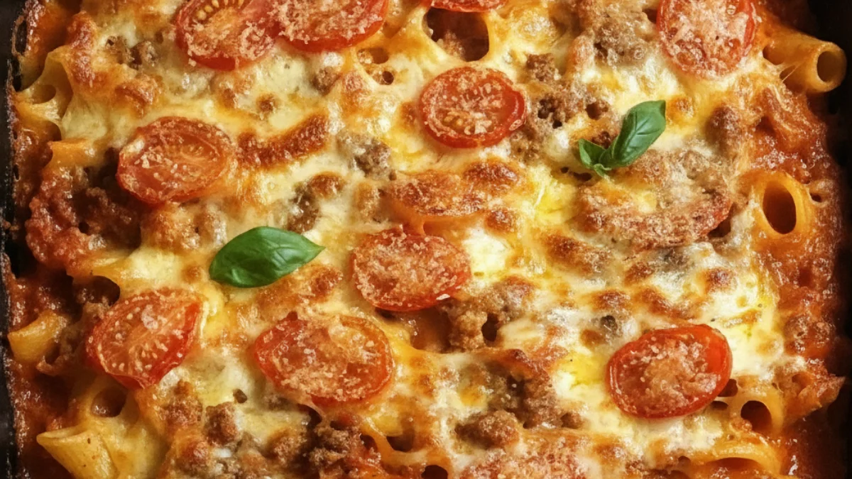 Perfekt Köttfärsgratäng med bacon och vitlök