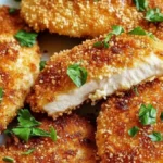 Parmesanpanerad kycklingfilé på 20 minuter