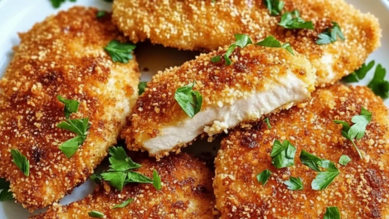 Parmesanpanerad kycklingfilé på 20 minuter