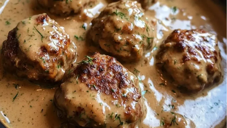 Västerbottensbiffar i timjansås på 45 min