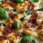 Lyxig Kyckling och bacongratäng på 40 min