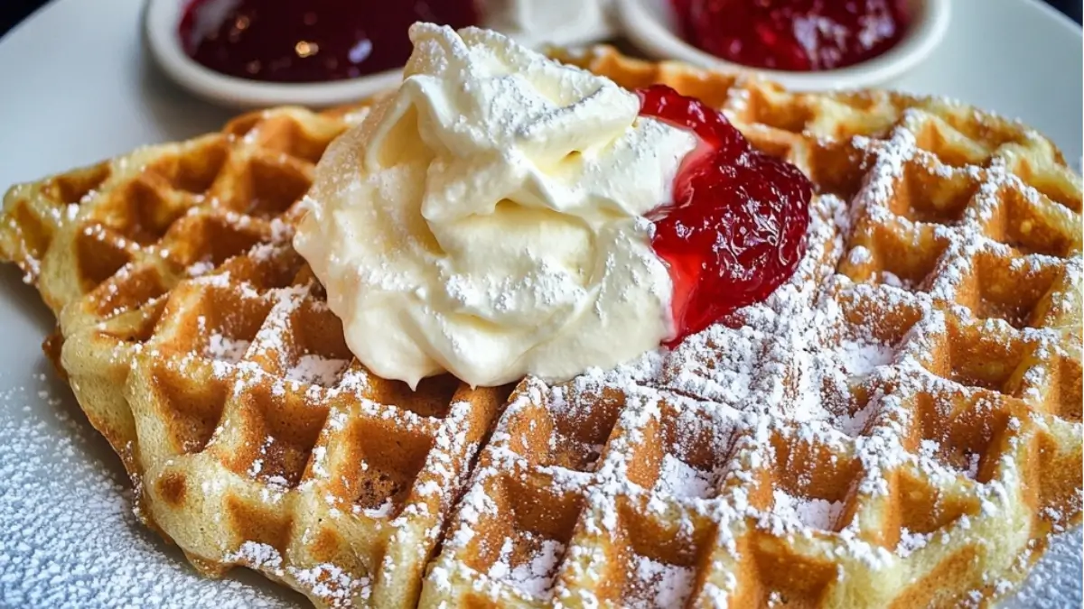 Lyxiga Frasiga havrevåfflor för hela familjen