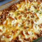 Allt i en ugnsform – Krämig köttfärs- och risgratäng med chilisås och curry