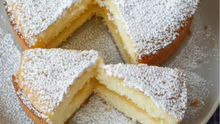 Perfekt Pensionärskaka med rörsocker och bakpulver