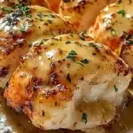 Bakade hummerstjärtar med vitlökssmör