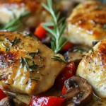 Krämig kyckling i panna: Familjens nya favorit