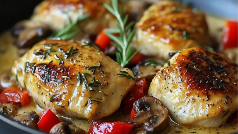 Krämig kyckling i panna: Familjens nya favorit