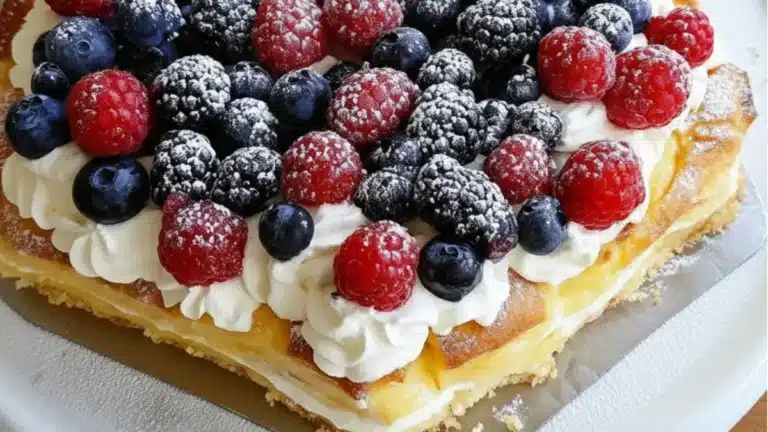 Felfri Wienerbrödstårta med marsansmak