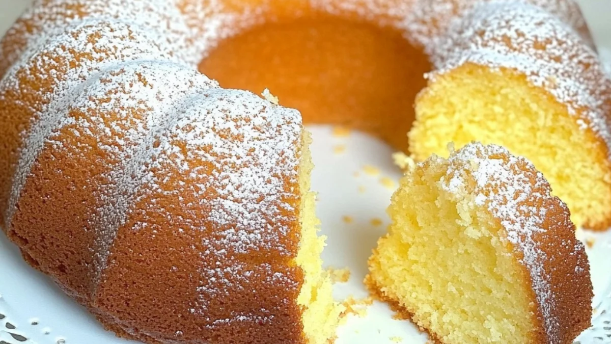 Saftig Citronsockerkaka – Din Nya Familjefavorit