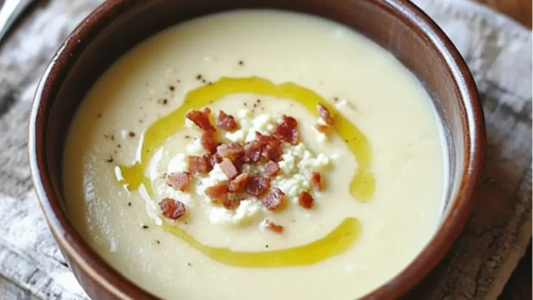 Lyxig Blomkålssoppa med äkta mormorskänsla