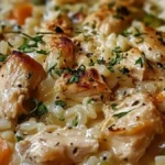 Bästa krämiga kyckling- och risgrytan