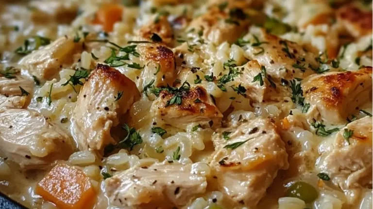 Bästa krämiga kyckling- och risgrytan