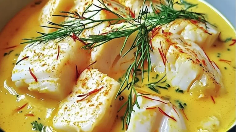 Perfekt Fisksoppa med saffran på 35 minuter