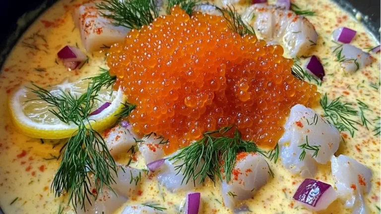 GRÄDDIG TORSKGRYTA TOPPAD MED STENBITSROM