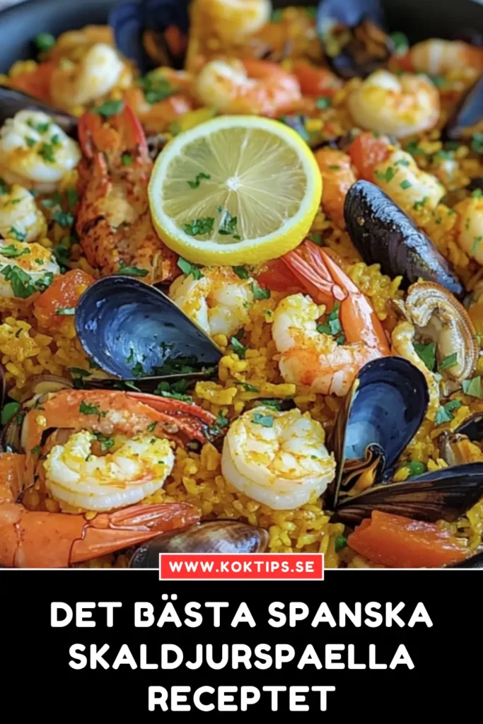 Det bästa spanska skaldjurspaella-receptet