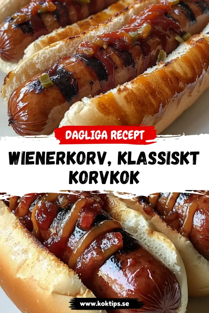 Wienerkorv: klassiskt korvkok