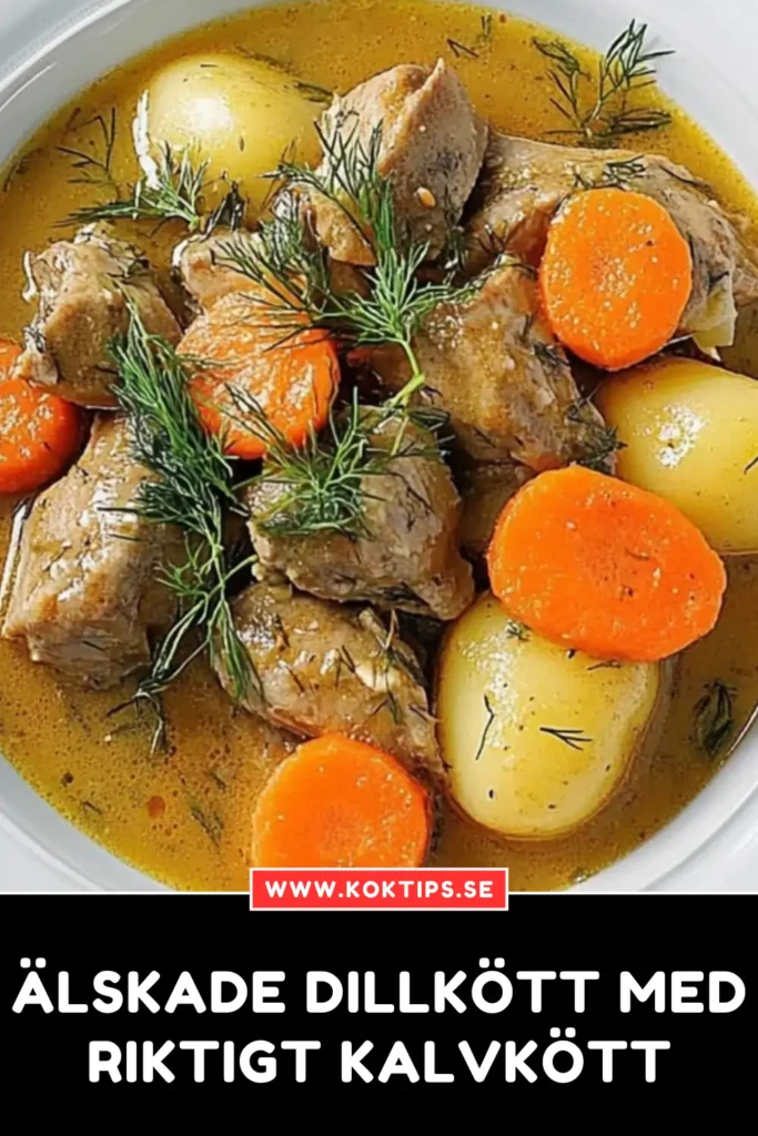 Älskade Dillkött med Riktigt Kalvkött