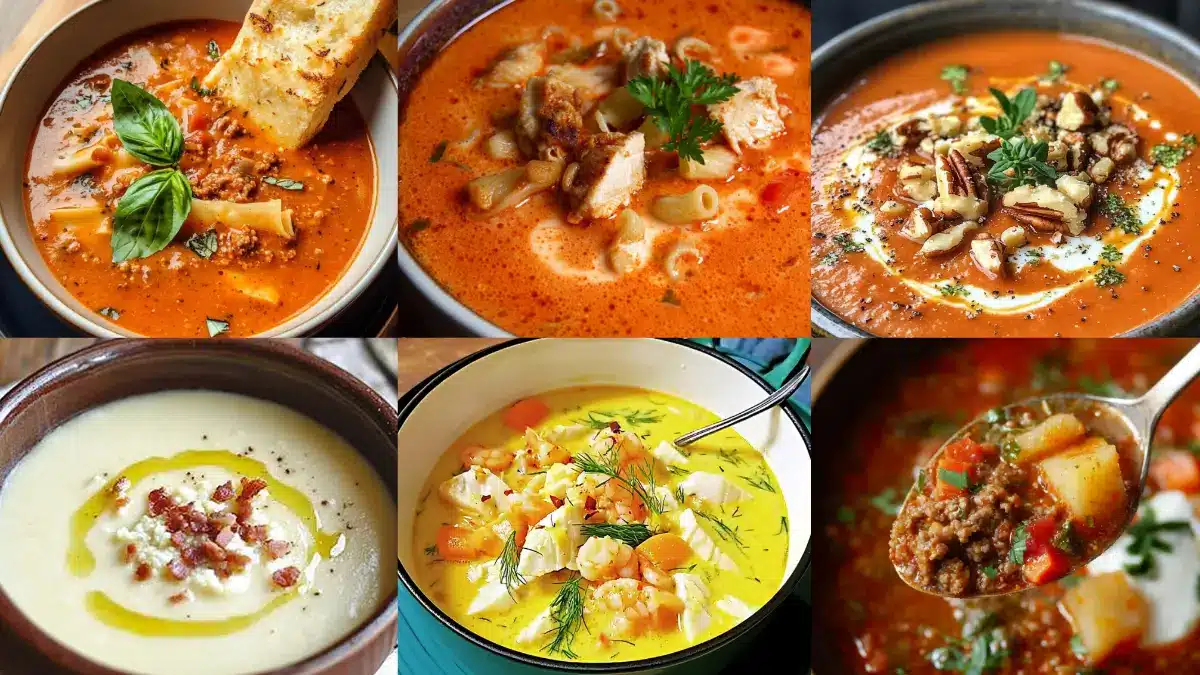 10 bästa recept på soppa som är enkla och galet goda