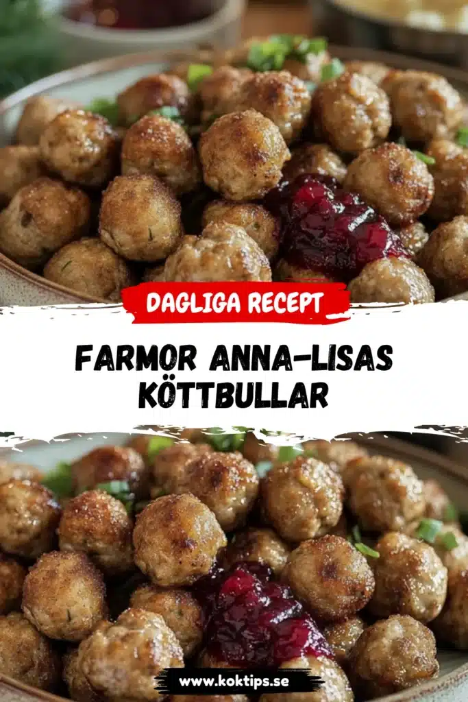 Farmor Anna-Lisas köttbullar