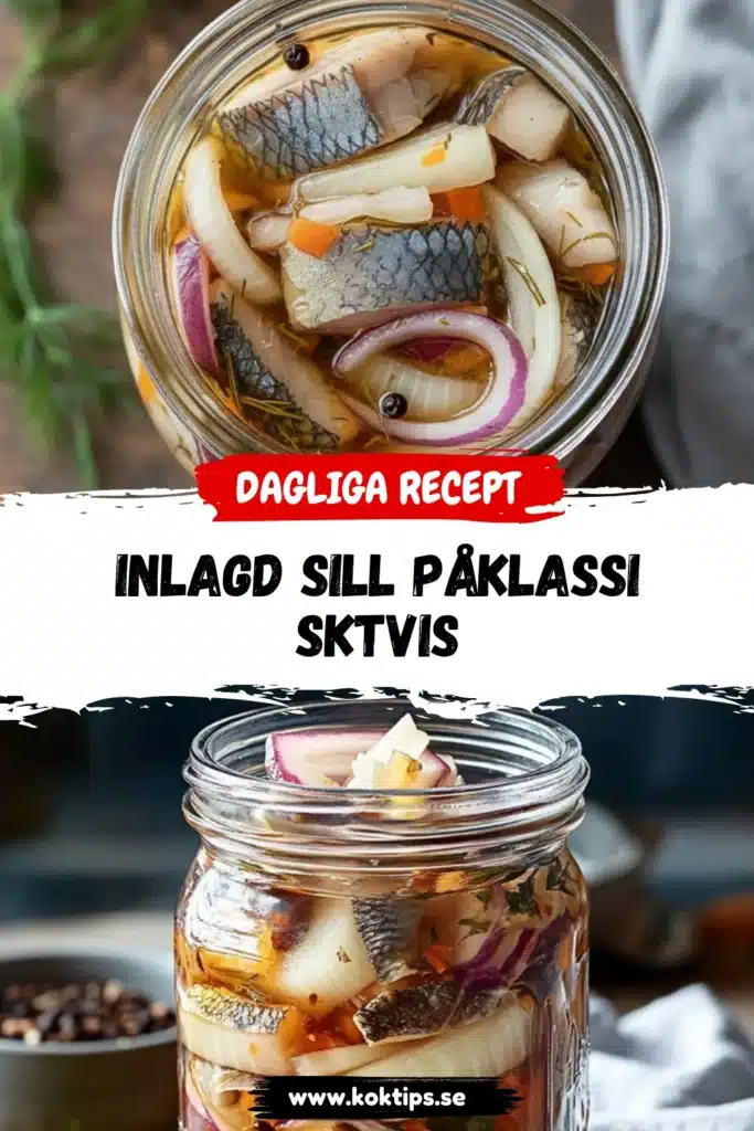 Inlagd sill på klassiskt vis