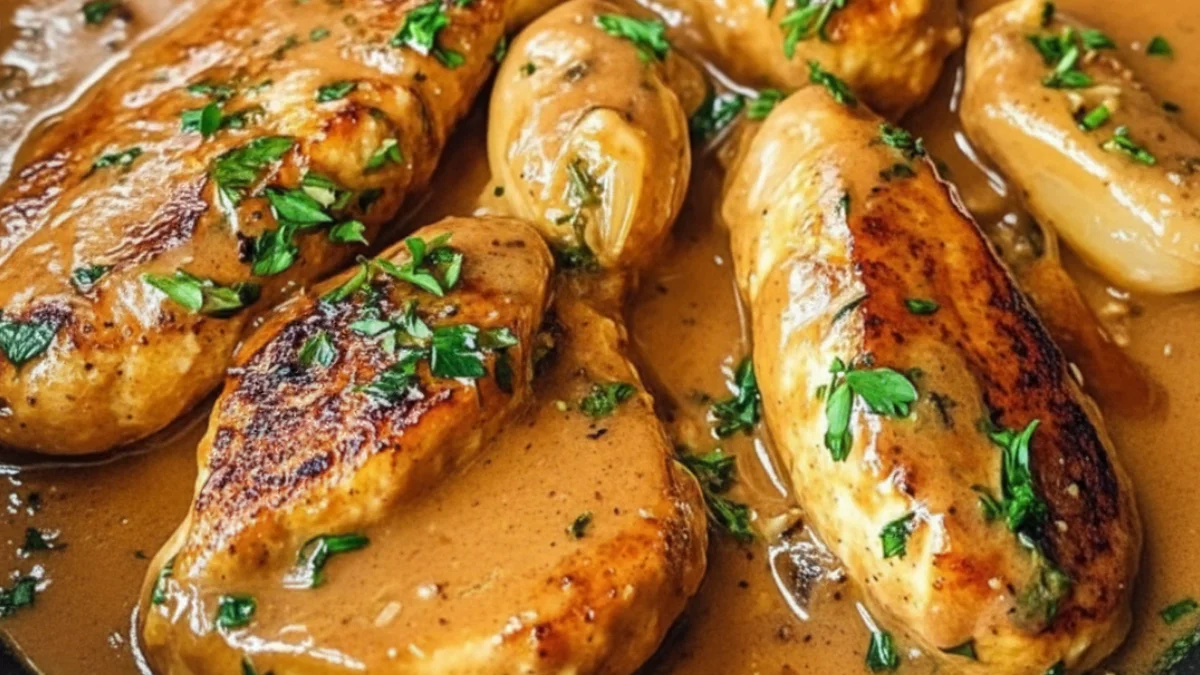 Kycklinggryta som får familjen att jubla