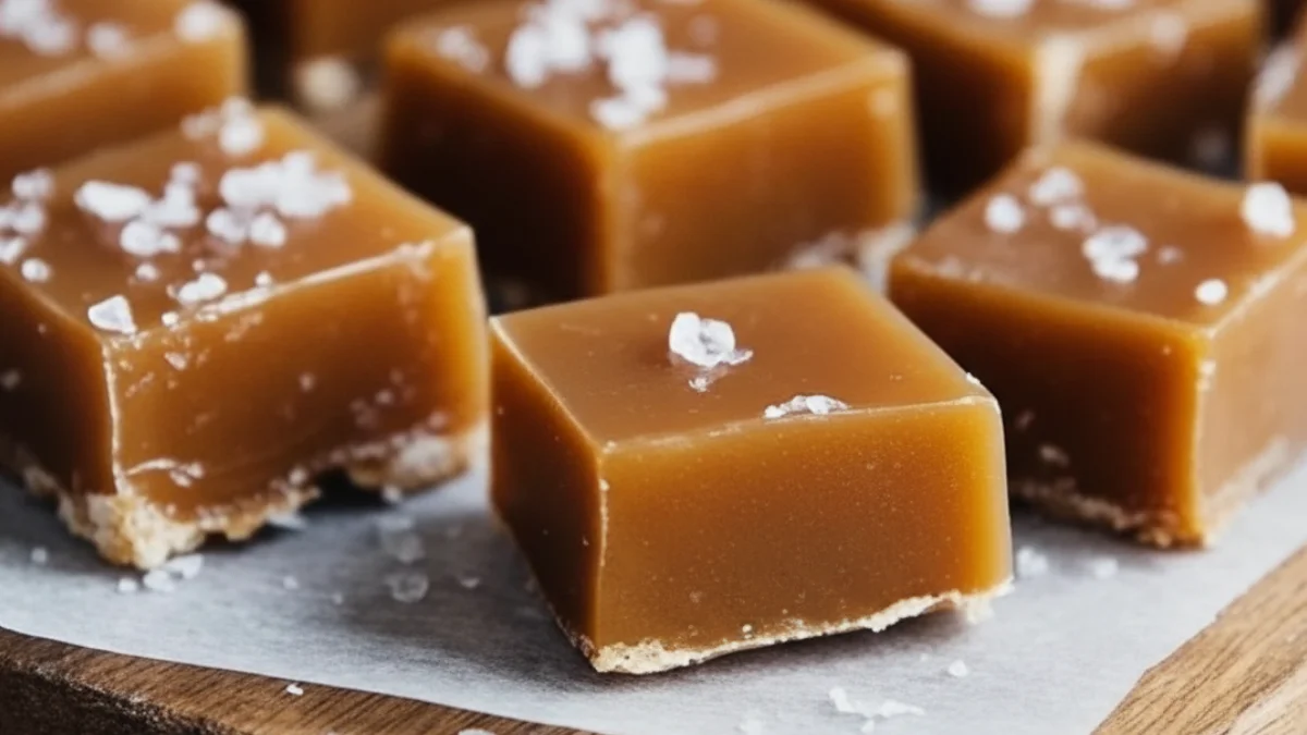 Kola med brynt smör och flingsalt