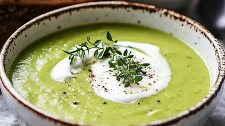 Perfekt Grön Ärtsoppa med Enkla Ingredienser