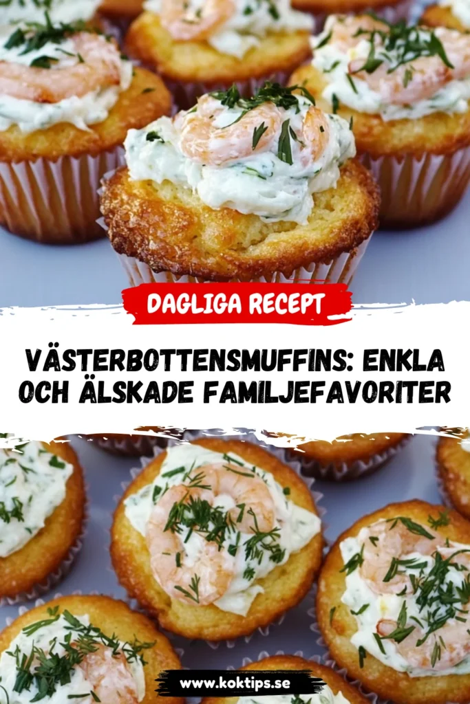 Västerbottensmuffins: Enkla och älskade familjefavoriter