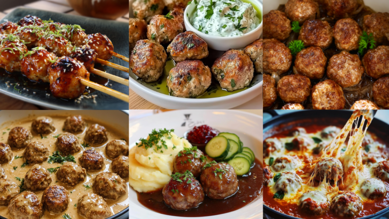 10 enkla köttbullar som alla älskar