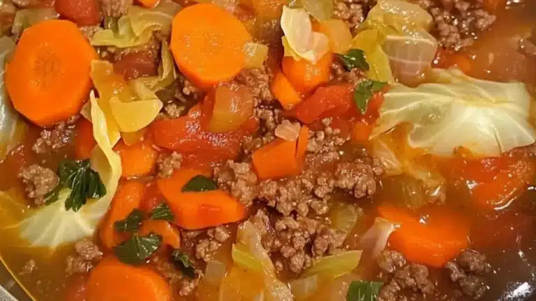 Köttfärsgryta Med Kål