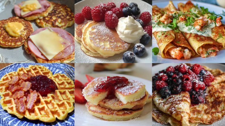 10 enkla Pannkakor som hela familjen älskar