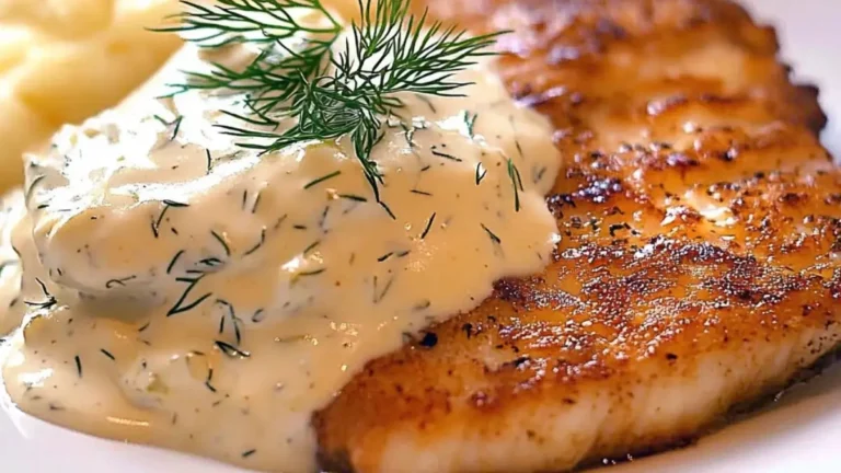 Smörstekt Torsk med Äggsås