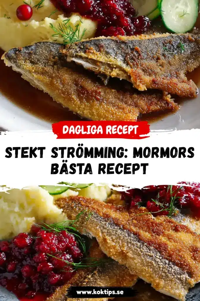 Stekt strömming: Mormors bästa recept