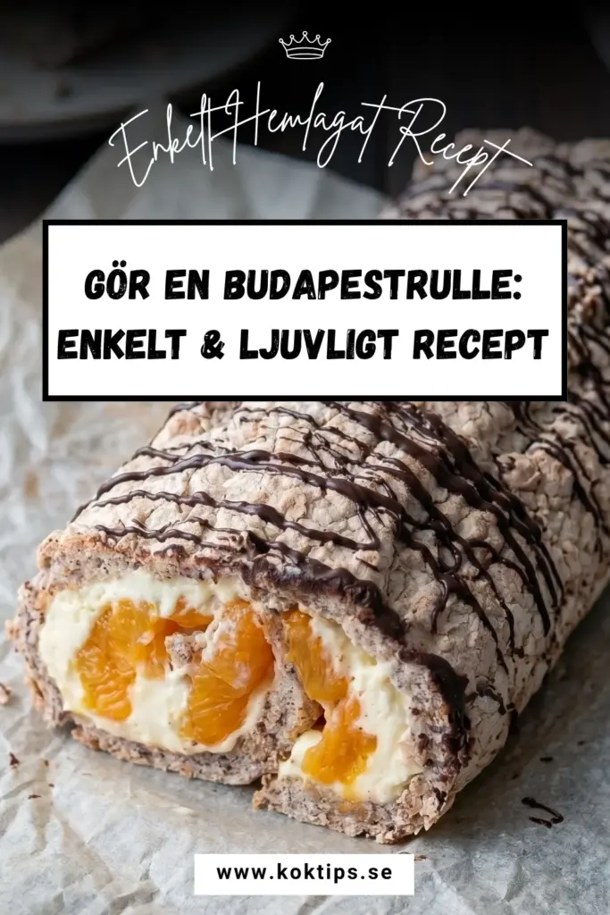 Gör en Budapestrulle: Enkelt & Ljuvligt Recept