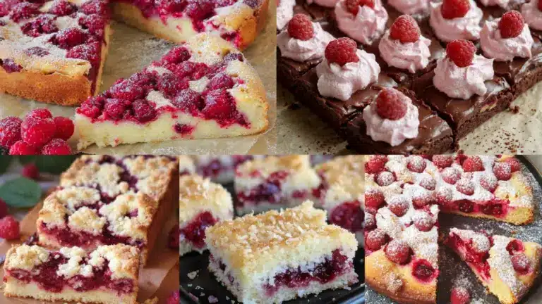 Bästa hallonkakan: 5 enkla recept att testa