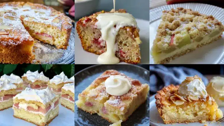 Bästa rabarberkakan: 6 recept att prova nu